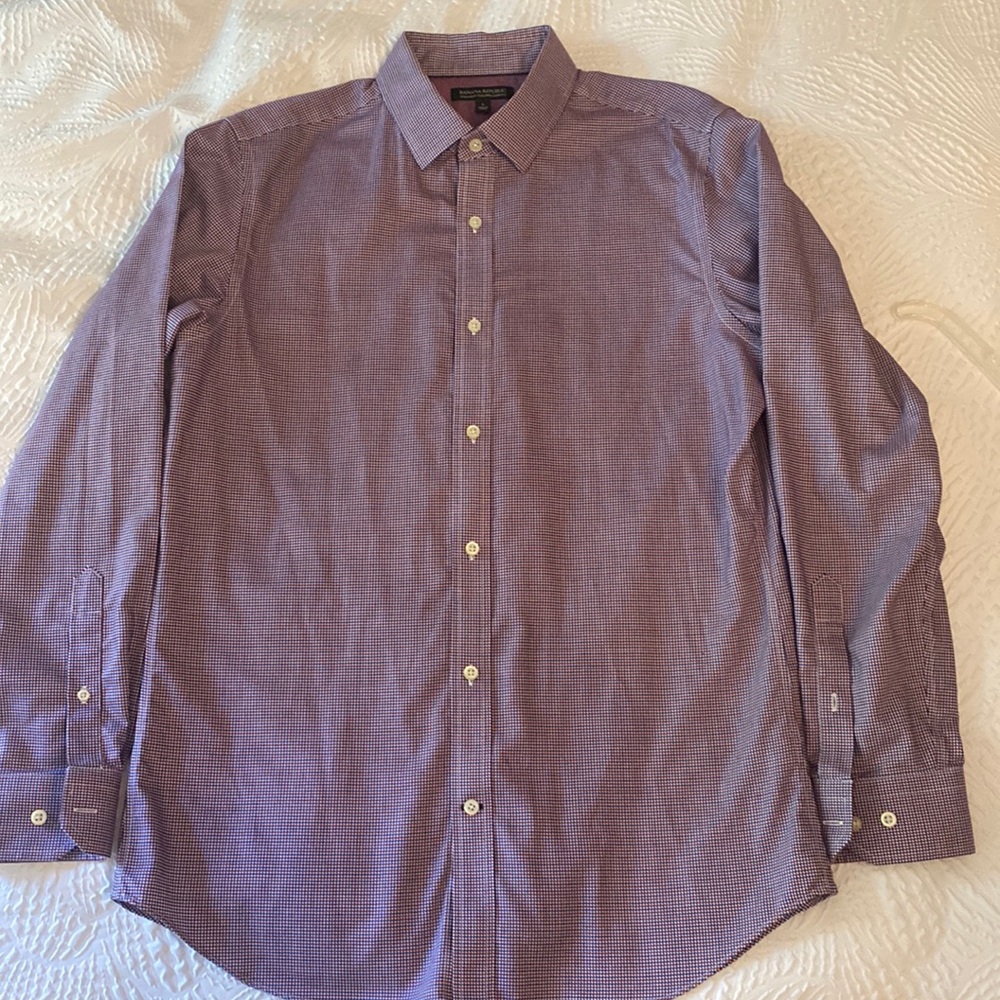 Banana Republic men’s non-iron tailored slim fit shirt